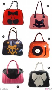 Original handbags Lili Cerise