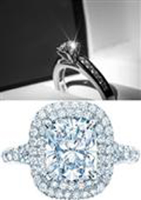 Plush diamond and emerald wedding ring trends these days